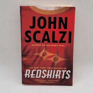 John Scalzi Redshirts Paperback First Edition Hugo Award Winner Good
